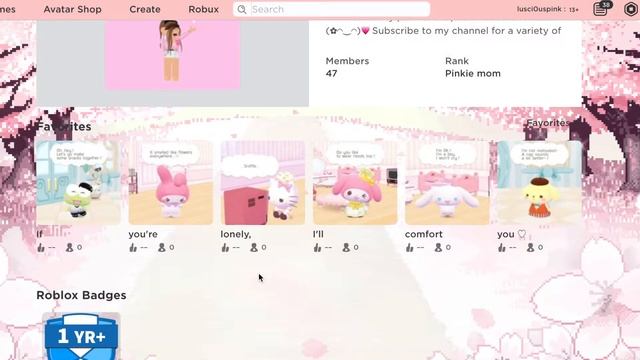 How to have an AESTHETIC ROBLOX PROFILE THEME | Lusci0uspink смотреть онлайн