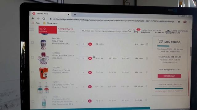 VEJA O Q COLOQUEI NO MEU CÁRRINHO DA CAMPANHA 10 DA AVON смотреть онлайн