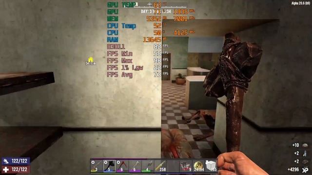 7 Days to die - GTX 1660 Super + Ryzen 5 3600 - High - 1080p смотреть онлайн