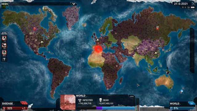 Plague Inc: Custom Scenarios - Overpowered Shadow Plague смотреть онлайн