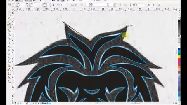 CorelDraw Tutoriall: Team Logo Creation (E-Sports/Sports) смотреть онлайн