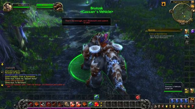 World of Warcraft - Horde Quest Guide - Crisis At Splintertree смотреть онлайн
