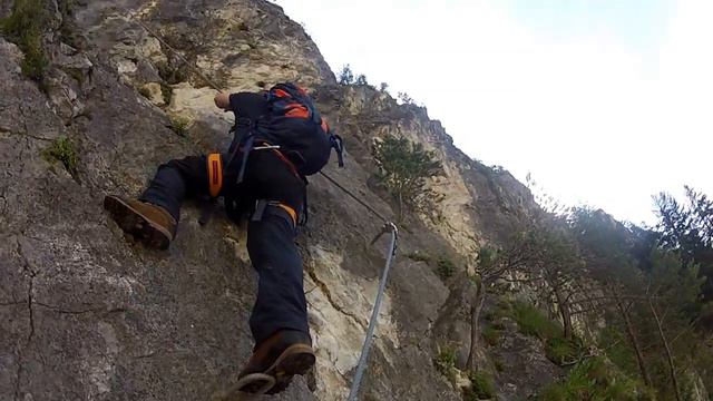 Galugg-Klettersteig in Zams/Tirol смотреть онлайн