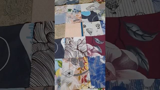 #РукоделиеотГалины Учусь шить ласкутное одеяло. Часть 1 смотреть онлайн
