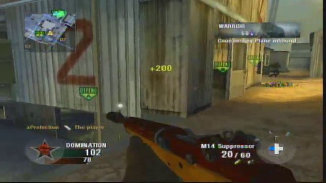 Call of Duty Black Ops Wii Online Gameplay Radiation Domination M14 смотреть онлайн