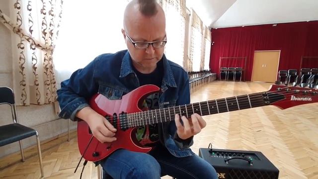 Ibanez Guitar Single Coil Pickup plus Vox - Sound Test смотреть онлайн