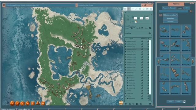 City Settlement Pt 1- Fantasy Grounds Unity: Map & Image Creation with Joshua Watmough смотреть онлайн