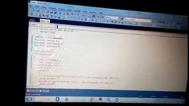 HOW TO INTERFACE ESP8266(ESP-01) WITH AVR MICROCONTROLLER AND SEND DATA TO SERVER смотреть онлайн