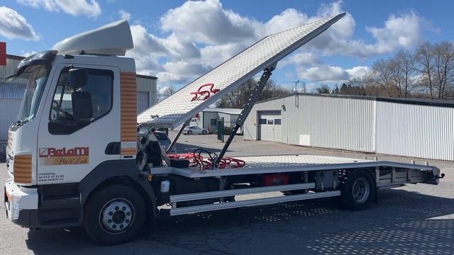 Köp Biltransport Volvo FL 240 för 2st bilar på Klaravik смотреть онлайн