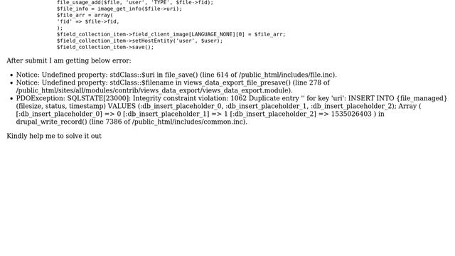 Drupal: Image File field not getting updated смотреть онлайн