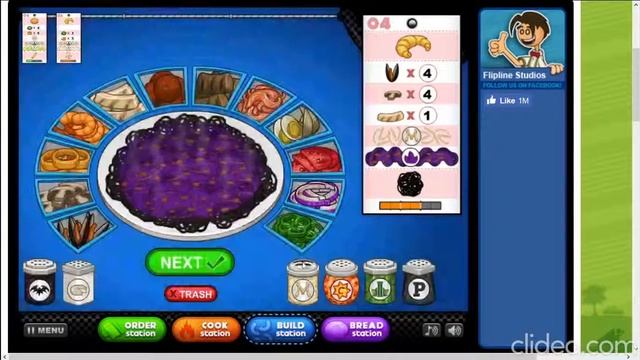 Papa's Pastaria by Flipline Studios : Days 225-231 game-play (720pHD) смотреть онлайн