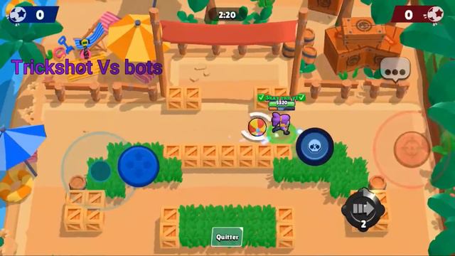 Undertale -Brawl stars trickshots - Gameplay смотреть онлайн