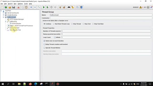 Jmeter 04 API Chaining смотреть онлайн