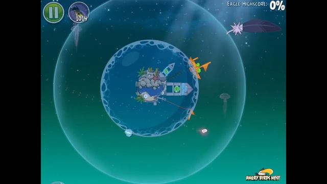 Angry Birds Space Pig Dipper 6-5 Space Eagle Walkthrough смотреть онлайн