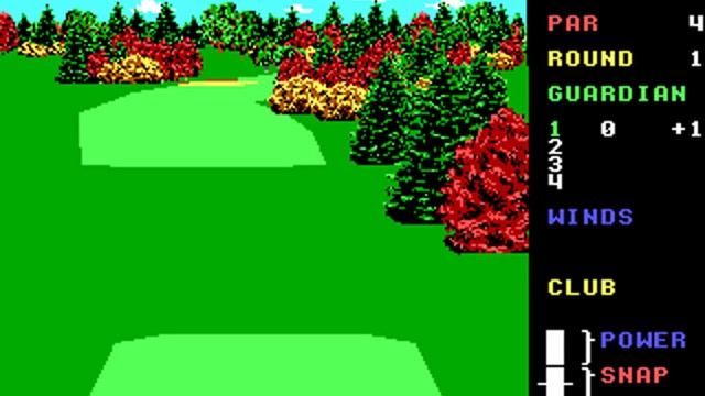 World Class Leader Board (Course M: Firestone Country Club) (Access) (MS-DOS) [1989] [PC Longplay]