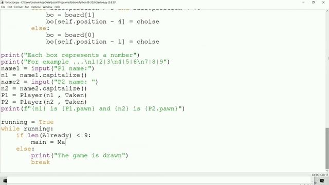 How to make Tic Tac Toe game in python IDLE (TAMIL) ~ தமிழ் | PART 3 #Python #Tamil смотреть онлайн