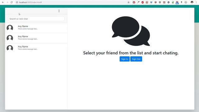Chat App || Users List || Bootstrap || Javascript || Firebase (URDU/HINDI) - Part 9 смотреть онлайн