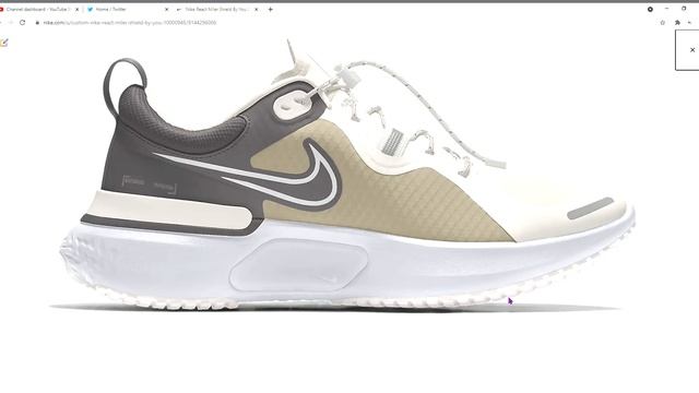 Nike React Miler Shield By You Custom Running Shoe смотреть онлайн