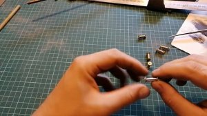 Накладной монтаж рукояти ножа, что мы используем.