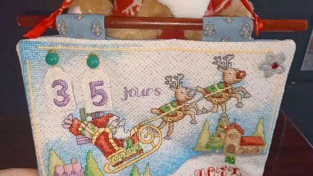 #ВЫШИВКА КРЕСТОМ:Advent calendar?: считаем дни до Рождества и Нового года!?? смотреть онлайн