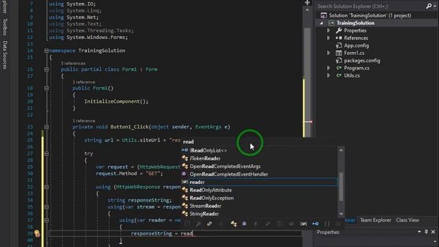 Send GET request to host and get response back with WebRequest in c# смотреть онлайн