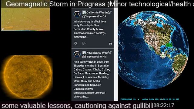 News, Earthquakes, Space Weather, Storm Warnings, Tornado Watches смотреть онлайн