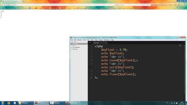 Php Dersleri #3 - Float Sayılar ve Matematiksel Fonksiyonlar ! смотреть онлайн