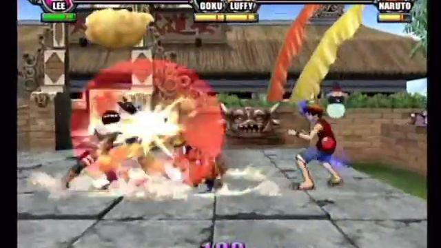 Battle Stadium D.O.N - Lee vs Goku vs Luffy vs Naruto смотреть онлайн