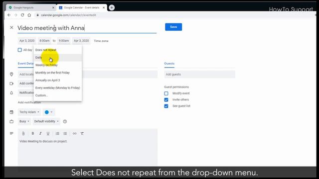 How To Schedule A Google Hangout смотреть онлайн