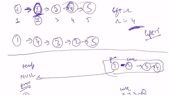 Linked list - Leetcode - 92. Reverse Linked List II смотреть онлайн