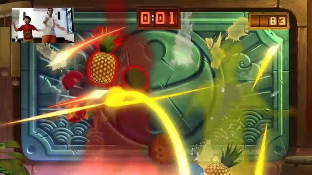 水果忍者 : 體感版2 Fruit Ninja Kinect 2 - Party Mode Battle смотреть онлайн