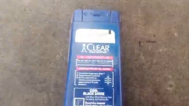 Clear Men Anti Dandruff Cool Black Shine Shampoo  | Shampoo For Men