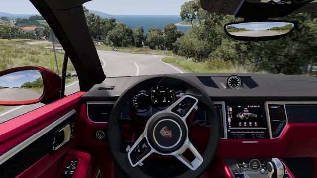 BeamNG.drive - Porsche Macan 3.6 Turbo S V8 2016 - Car Show Test Drive Crash . смотреть онлайн