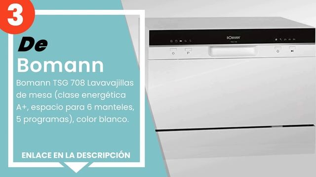 Los 5 mejores mini lavavajillas ideales para cocinas pequeñas смотреть онлайн