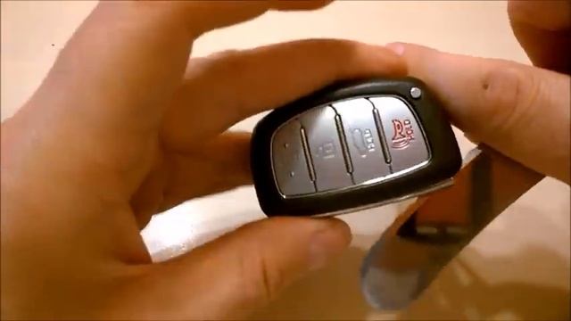 Hyundai Sonata / Elantra / Tucson / Grandeur / Azera / Kona Key fob battery replacement смотреть онлайн