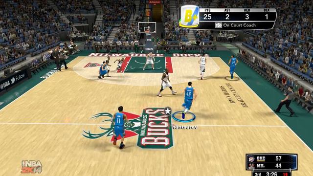 nba2k14 карьера за игрока часть 8 Игра против лучшего данкера года смотреть онлайн