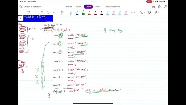 1.9 switch case in C++ смотреть онлайн