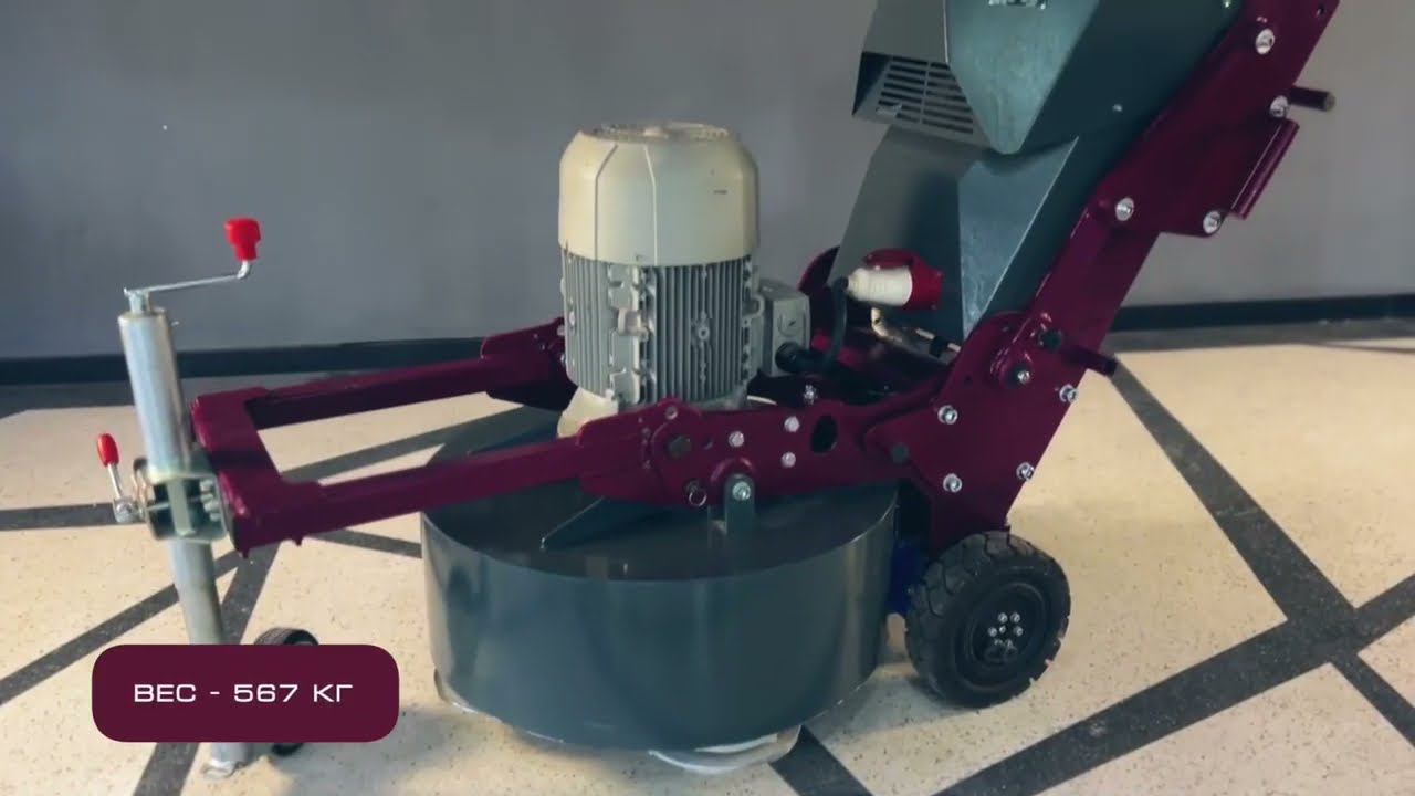 Шлифовальная полировальная машина Linolit® 800 | Промышленные напольные покрытия | Linolit.ru смотреть онлайн