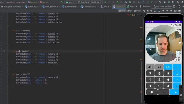 How to Make an Android Calculator App - Part 1 - Generating the Keyboard смотреть онлайн