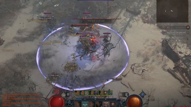 Diablo 4 tier63 HOTA with Steel Grasp, 2H sword technique and disembowel glyph смотреть онлайн
