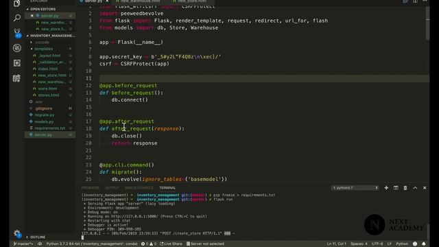 Flask CSRF Protection