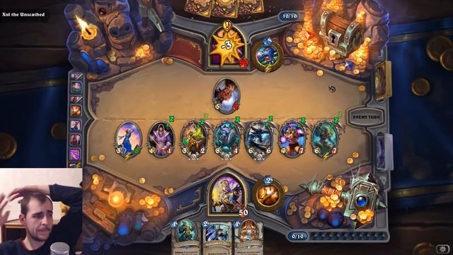 Hearthstone Priest Dungeon Run Boss Xol The Unscathed ~ Hearthstone Kobolds And Catacombs Gameplay смотреть онлайн
