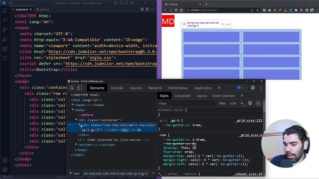 03 - Bootstrap 5 Course - Rows смотреть онлайн