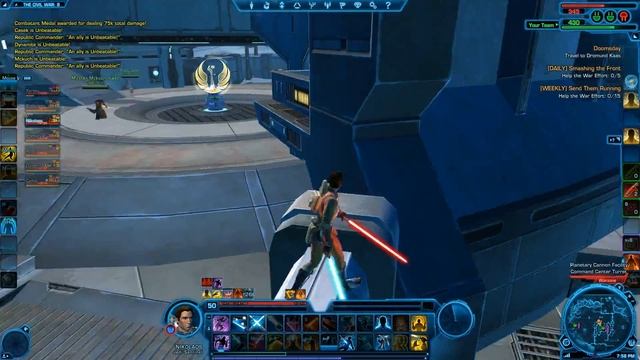 SWTOR: Optimal Two Base Defense (Civil War) смотреть онлайн
