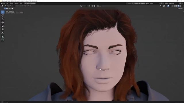 3D Grooming using the new Blender Hair Curves + Geometry Nodes смотреть онлайн