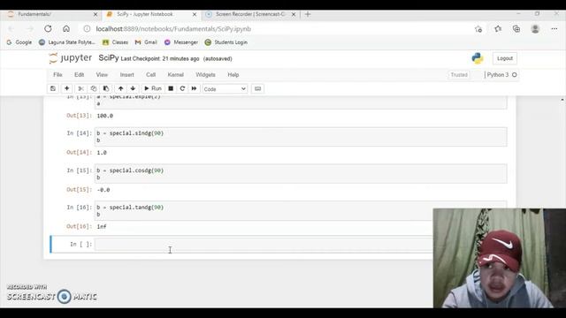 SciPy Module (Quick Introduction) Python смотреть онлайн
