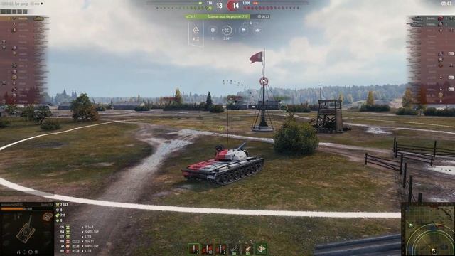 Skoda T56 last player died of cold world of the tanks, WOT, смотреть онлайн