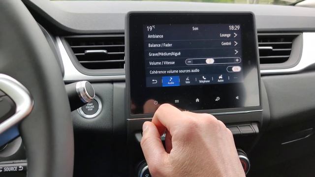 Renault Captur 2021 Business tce90 Bvm6 EASY LINK, AUDIO TEST, 4K /60fps Part 3/4 смотреть онлайн