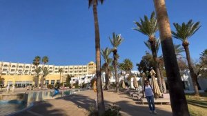 Обзор отеля :«Steigenberger Marhaba Thalasso»  г. Хаммамет 🔴Территория отеля и пляжный верблюд🟢