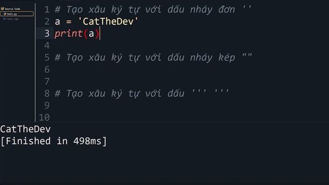 Python Basic | Bài 3: Kiểu dữ liệu Number, String смотреть онлайн